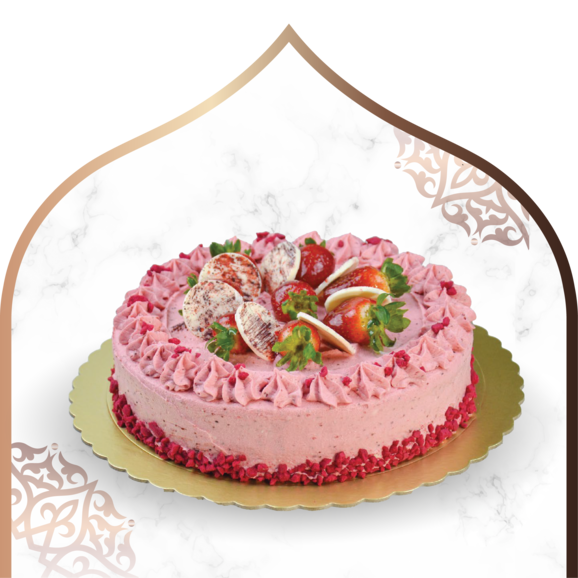 Royal Strawberry Cake