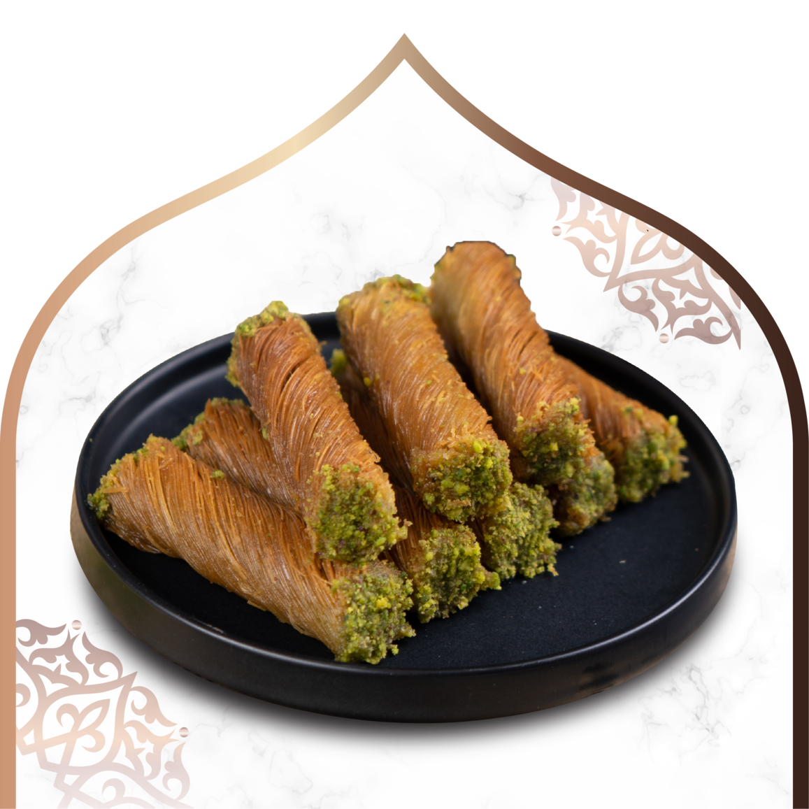 Pistachio Turkish Rolls - 1kg